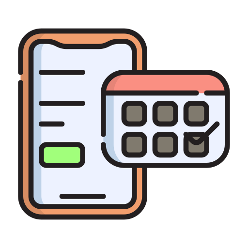 buchungs-app Generic Thin Outline Color icon