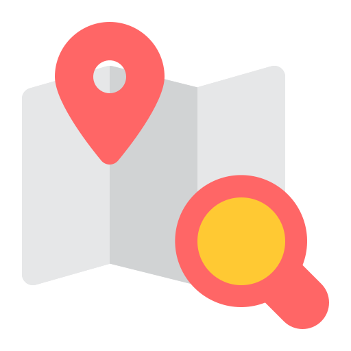 mapa Generic Flat ikona