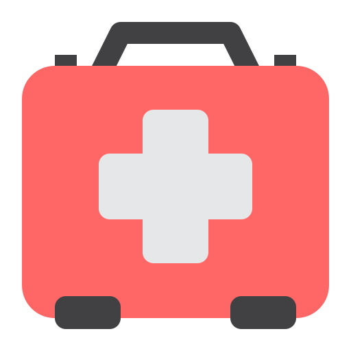kit de primeros auxilios Generic Flat icono