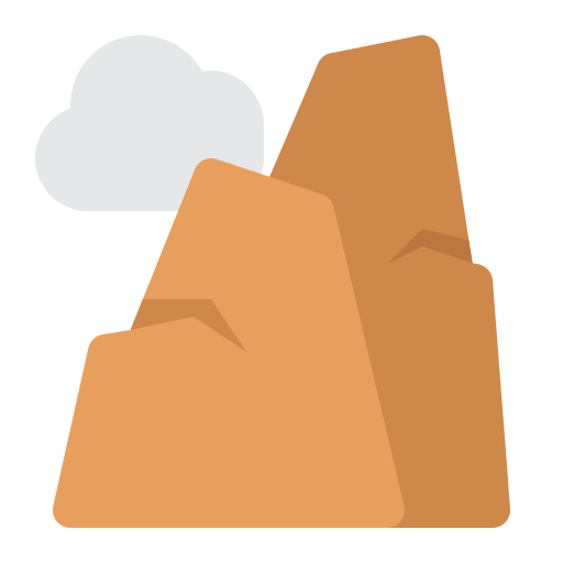 Mountains Generic Flat icon