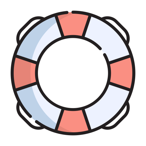 lifebouy Generic Thin Outline Color icon