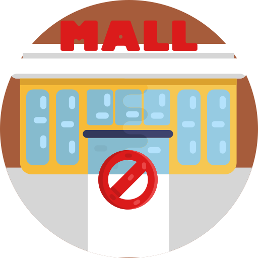 centro comercial Generic Circular icono