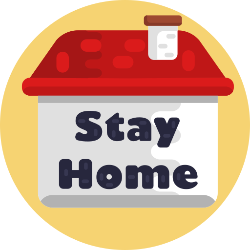 Stay home Generic Circular icon