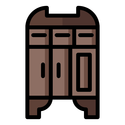 schrank Generic Outline Color icon