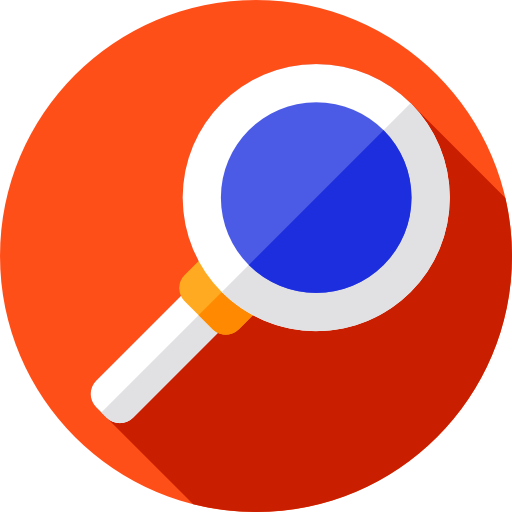 Research Flat Circular Flat icon
