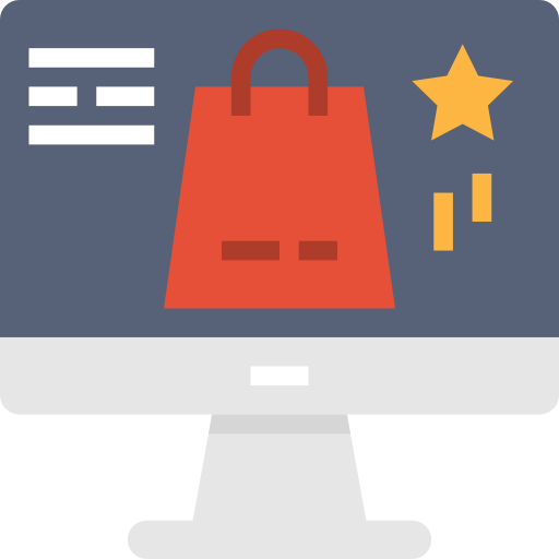 Online shopping Linector Flat icon