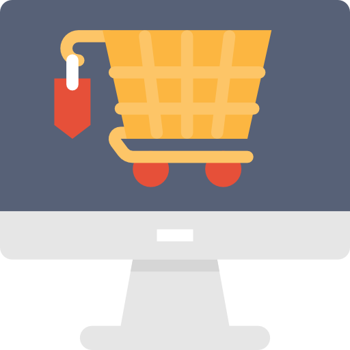 online einkaufen Linector Flat icon