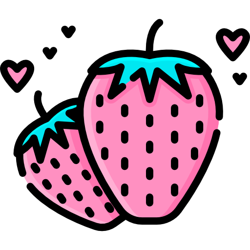 Strawberry Special Lineal color icon