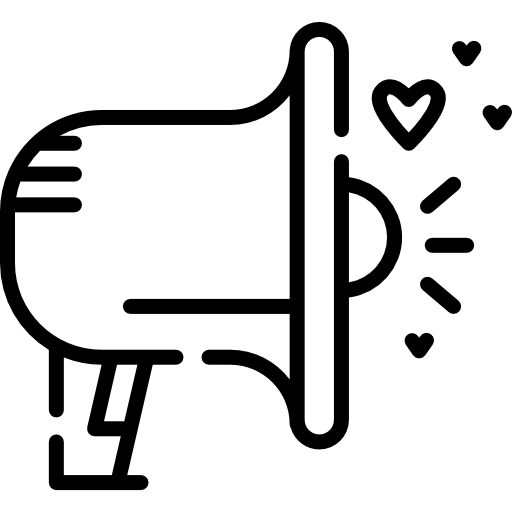 メガホン Special Lineal icon