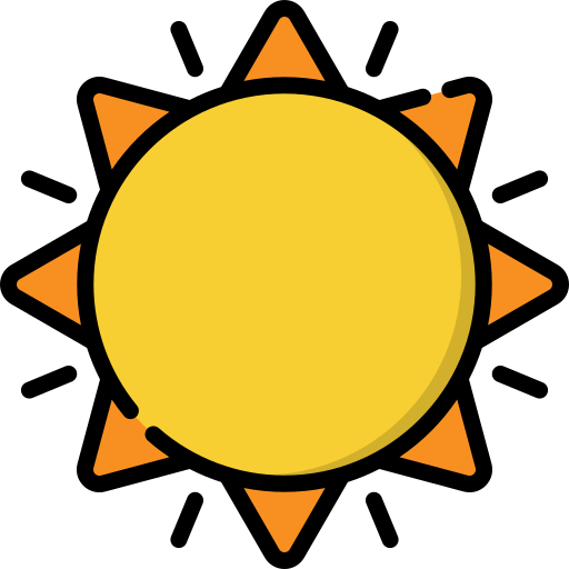 태양 Special Lineal color icon