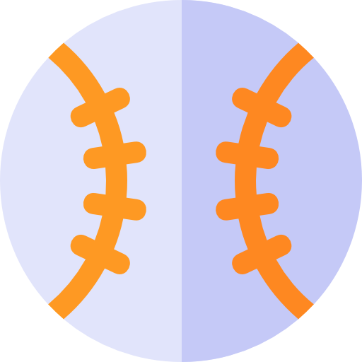 Baseball Basic Rounded Flat icon