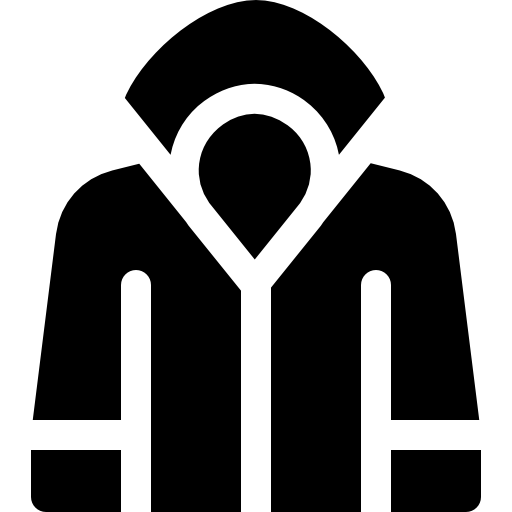 capucha Basic Rounded Filled icono