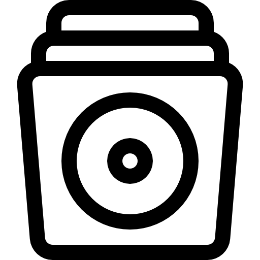 vinilos Basic Rounded Lineal icono