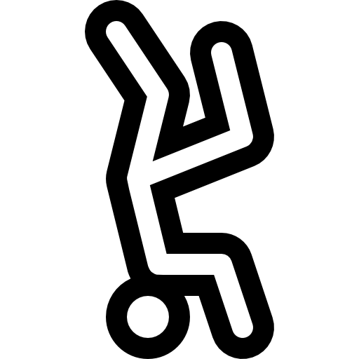 taniec Basic Rounded Lineal ikona