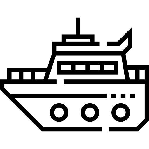 ヨット Detailed Straight Lineal icon