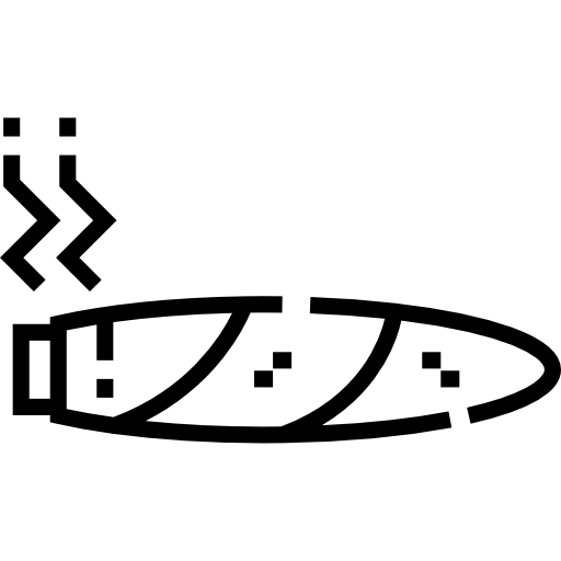 cygaro Detailed Straight Lineal ikona