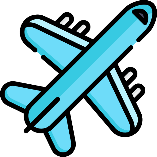 Plane Special Lineal color icon