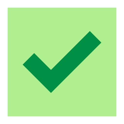 marca de verificación Generic Flat icono