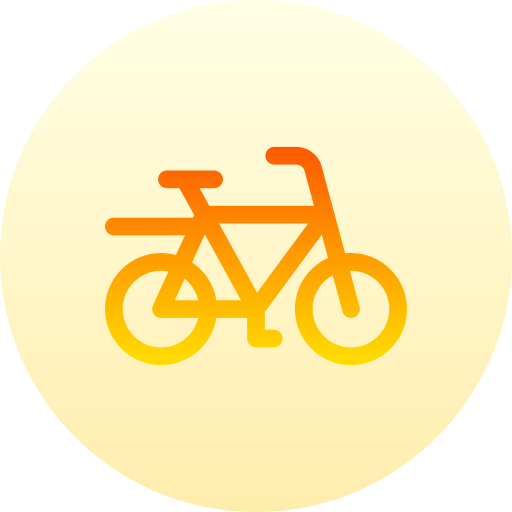Bicycle Basic Gradient Circular icon