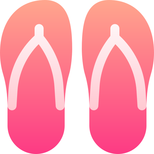 slippers Basic Gradient Gradient icoon