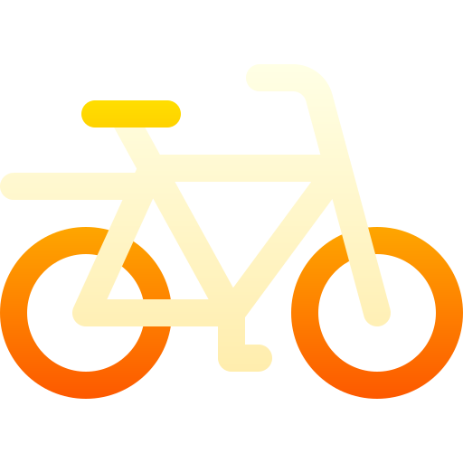 bicicleta Basic Gradient Gradient Ícone