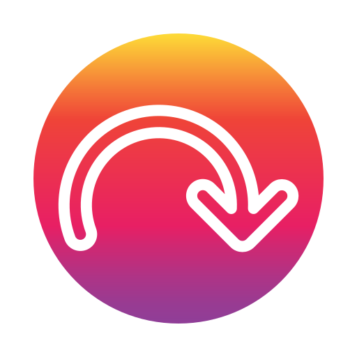 Redo Generic Flat Gradient icon