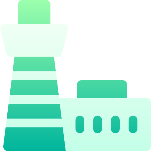 Airport Basic Gradient Gradient icon