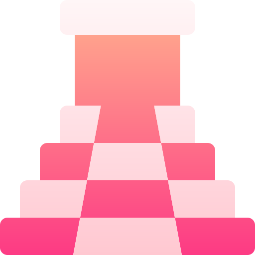 マヤのピラミッド Basic Gradient Gradient icon