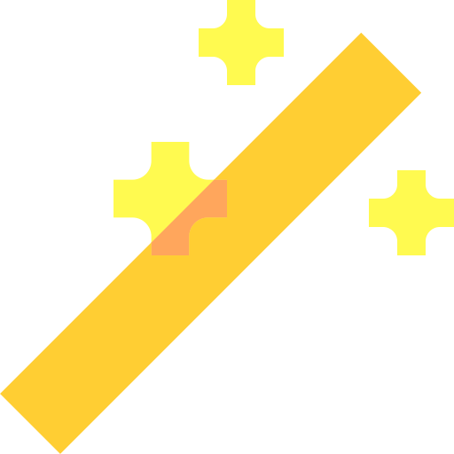 Magic wand Basic Sheer Flat icon