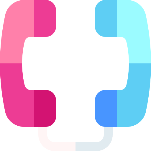 conexión Basic Rounded Flat icono