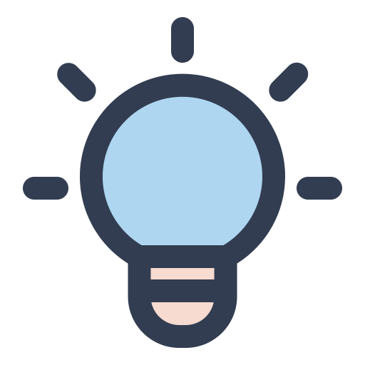 Lighting Generic Outline Color icon