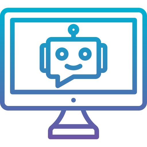 chatbot Generic Gradient icon