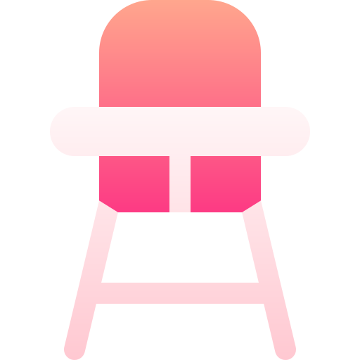 cadeira alta Basic Gradient Gradient Ícone