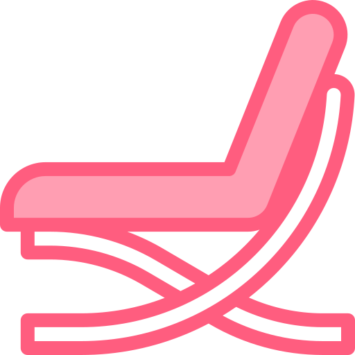 椅子 Detailed color Lineal color icon