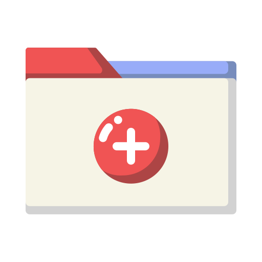 folder medyczny Generic Flat ikona