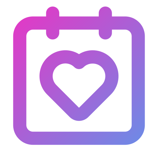 cita romántica Generic Gradient icono