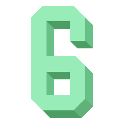 Six Smalllikeart Flat icon