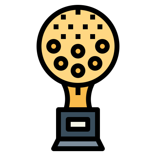 trofeo Smalllikeart Lineal Color icono