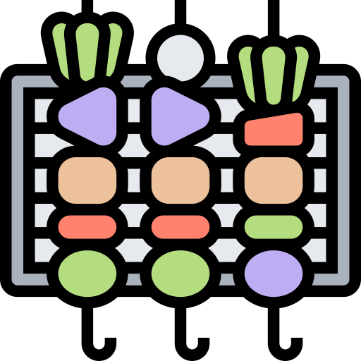 grill Meticulous Lineal Color icon