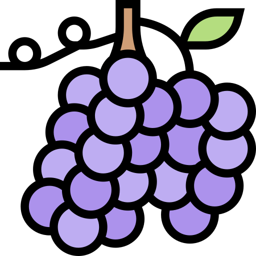 Виноград Meticulous Lineal Color иконка