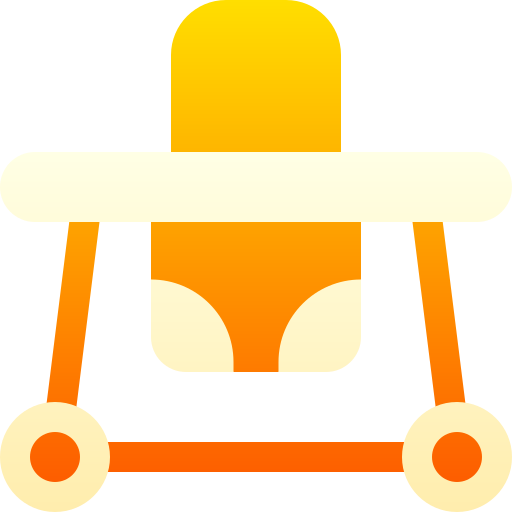 Baby walker Basic Gradient Gradient icon