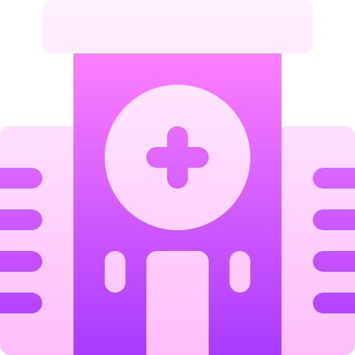 병원 Basic Gradient Gradient icon