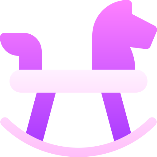 Лошадка-качалка Basic Gradient Gradient иконка