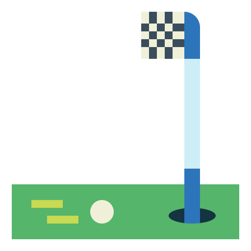 hoyo de golf Smalllikeart Flat icono