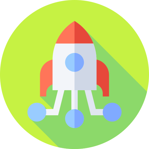 Startup Flat Circular Flat icon
