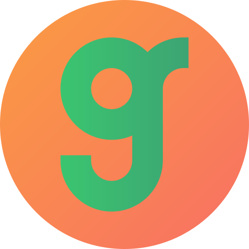 G Gradient circular Gradient icon