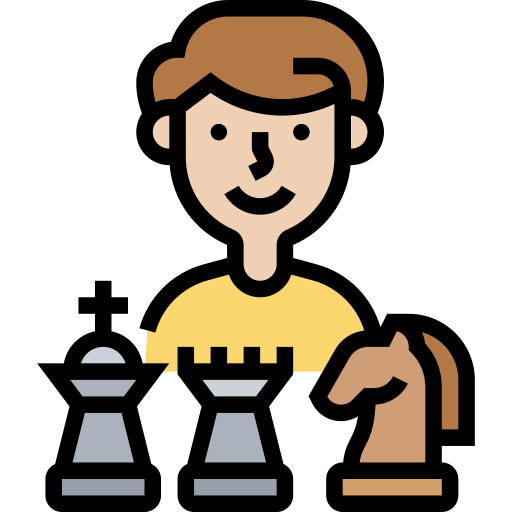 tablero de ajedrez Meticulous Lineal Color icono
