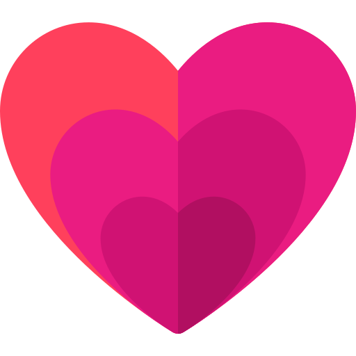 Heart Basic Rounded Flat icon