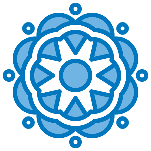 mandala Generic Blue icon