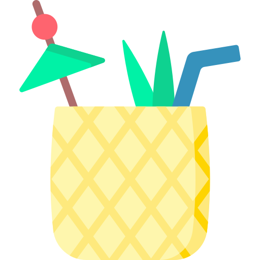 coquetel de abacaxi Special Flat Ícone